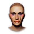 Dagger Blush Makeup