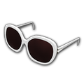 Diva Glasses (White)