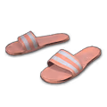 Striped Slippers (Pink)