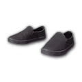 Slip-on Canvas Sneakers (Black)