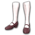 Proper Pink Shoes with Leggings