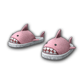 Baby Pink Jaws Pajama Slippers