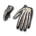 Skullface Stunt Gloves
