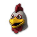 El Pozo Pollos Locos Mascot Mask