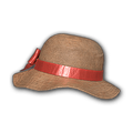 Ribboned Beach Hat