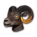 Cursed Billy Goat Head