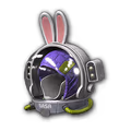 Astro Bunny Space Mask