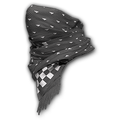 El Solitario Wolf Face Scarf