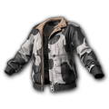 Cow Print Jacket (Black)