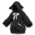 Fuzzy Friends Hoodie (Black)