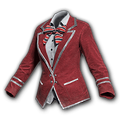 Red Suede Prep Jacket