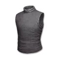 Sleeveless Turtleneck (Gray)
