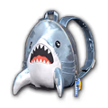 Baby Blue Jaws Backpack (Level 2)