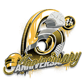 6th Anniversary Logo