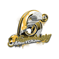 6th Anniversary Logo