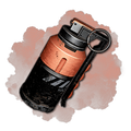 Coral Smoke Grenade