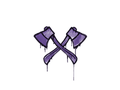 Sealed Graffiti | X-Axes (Monster Purple)
