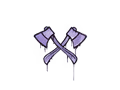 Sealed Graffiti | X-Axes (Violent Violet)