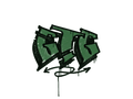 Sealed Graffiti | GTG (Jungle Green)