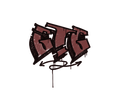 Graffiti | GTG (Brick Red)