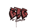 Sealed Graffiti | GTG (Blood Red)