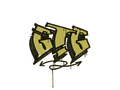 Sealed Graffiti | GTG (Tracer Yellow)