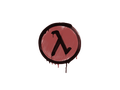 Sealed Graffiti | Lambda (Blood Red)