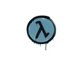 Graffiti | Lambda (Wire Blue)