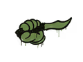 Sealed Graffiti | Backstab (Battle Green)