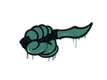 Graffiti | Backstab (Frog Green)