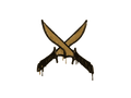 Sealed Graffiti | X-Knives (Desert Amber)