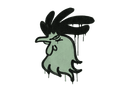 Sealed Graffiti | Cocky (Cash Green)