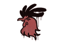 Graffiti | Cocky (Blood Red)