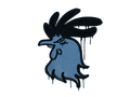 Sealed Graffiti | Cocky (Monarch Blue)