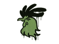 Graffiti | Cocky (Battle Green)
