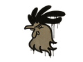 Graffiti | Cocky (Dust Brown)