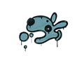 Sealed Graffiti | Popdog (Wire Blue)