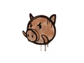 Graffiti | Piggles (Tiger Orange)