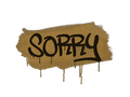 Sealed Graffiti | Sorry (Desert Amber)