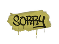 Graffiti | Sorry (Tracer Yellow)