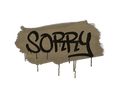 Sealed Graffiti | Sorry (Dust Brown)