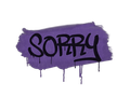 Graffiti | Sorry (Monster Purple)