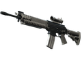 SG 553 | Damascus Steel (Battle-Scarred)