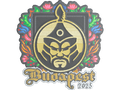 Sticker | The Mongolz (Embroidered) | Budapest 2025