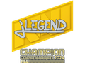 Sticker | jL (Champion) | Copenhagen 2024
