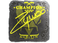 Sticker | ZywOo (Foil, Champion) | Austin 2025