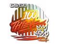 Sticker | 100 Thieves (Foil) | 2020 RMR