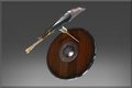 Inscribed Salvaged Sword and Board