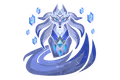 Monster Hunter Sticker - Crystal Maiden (Wolf)