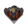 Crownfall Sticker - Serina (Axes)